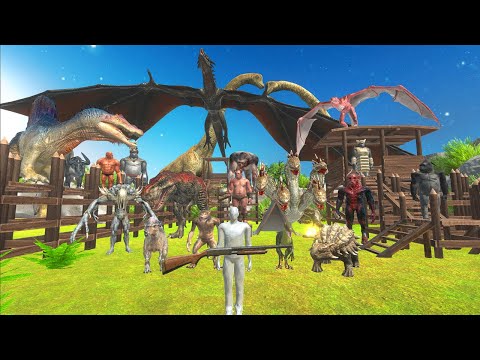 This Ancient Abandoned Village has a Secret Protector! - Animal Revolt Battle Simulator