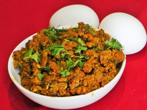 अंडा भुर्जी  | Anda Bhurji by madhurasrecipe | Cooking | Indian Street Food | Scramble Eggs Video