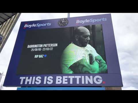 R.I.P. ONE-EYED BAZ: Blues pay tribute to Barrington Patterson