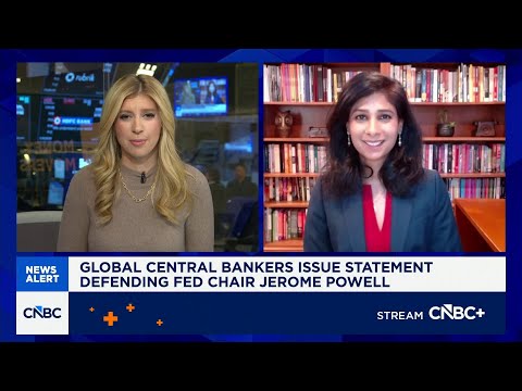 Thumbnail for Fed Chair Powell is ‘a person of impeccable integrity,’ says ex-IMF official Gita Gopinath by Gita Gopinath