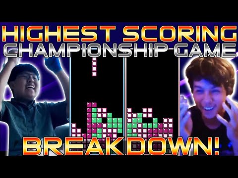 Highest scoring Tetris Championship game BREAKDOWN | Dogplayingtetris vs Pokenerd