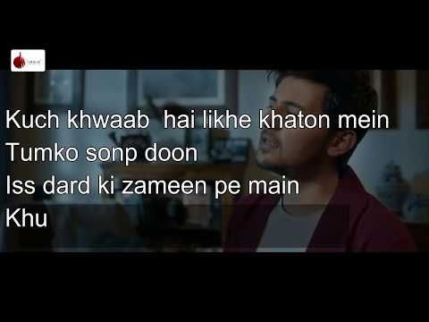 Barish Lete Aana Karaoke with lyrics Darshan Raval