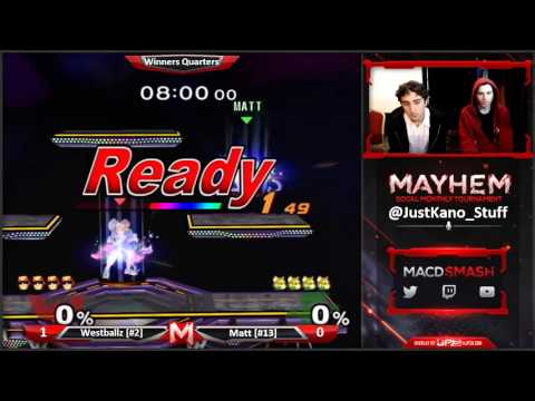Mayhem 23 : Westballz (Falcon) vs Matt (Fox)