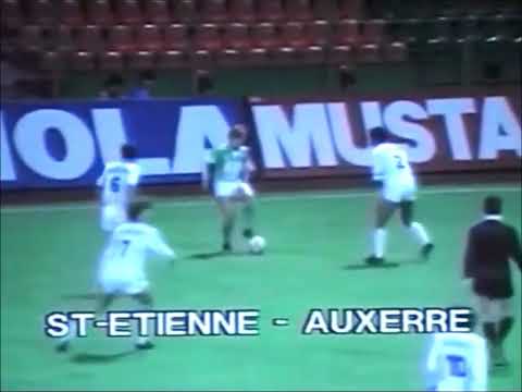 ASSE 1-0 Auxerre - 10e journée de D1 1982-1983
