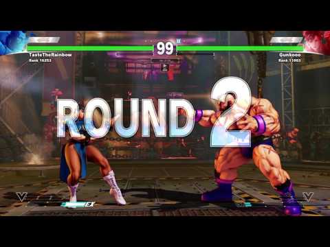 TasteTheRainbow (Zangief) vs Gunkooo (Chun-Li) - SFV (BETA 3)