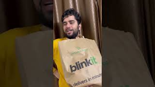 This is how Blinkit delivers in 8 minutes 🛒 #shorts @letsblinkit @zomato #zomato #blinkit  #comedy