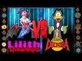 Lilith Darkstalkers Vs Count Duckula Cosgrove Hall Ultimate Mugen Fight 2016