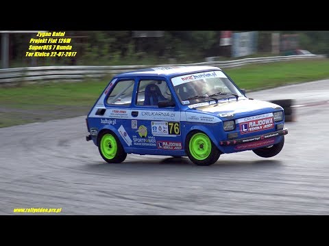 Zygan Rafał  - Projekt Fiat 126M  - SuperOES 7 Runda  Tor Kielce 22-07-2017