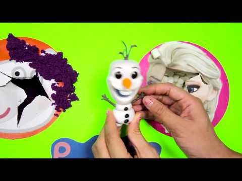 Peppa Pig Game with Frozen Elsa, Spiderman, Paw Patrol, Olaf, Batman Surprise Toys and Slime