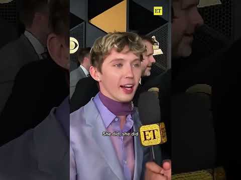 Troye Sivan reacts to losing a #GRAMMY to his bestie Charli XCX 🤣