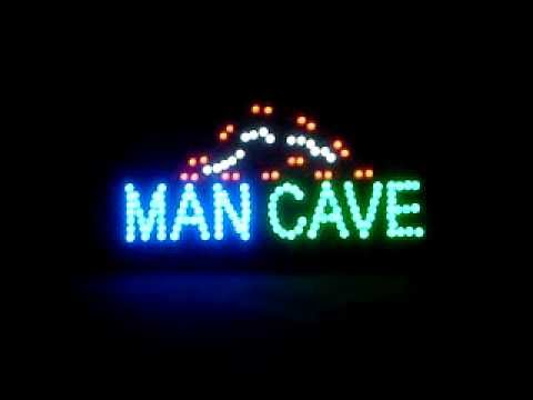 LED Man Cave Sign