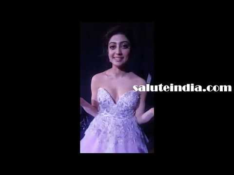 Pranitha Subhash Hot Look in VIVO SIIMA Awards 2017 in AbuDhabi