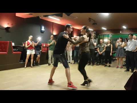 SOT Salsa on Thursday - Salsa On1 Dance Open Class Practice Video by Alex and Saori on 09.05.19