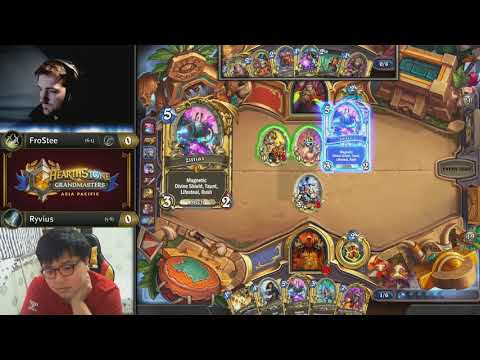 FroStee vs Ryvius - Hearthstone Grandmasters Asia-Pacific - Week 6