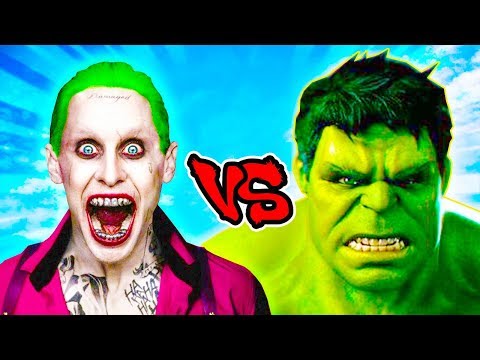 The Joker Vs Hulk - Epic Battle - Left 4 dead 2 Gameplay (Left 4 dead 2 Custom Skin Mod)