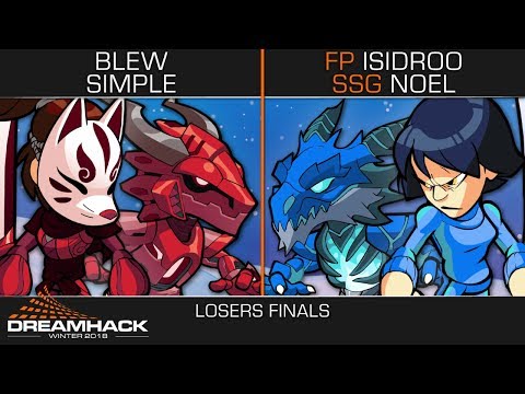 Blew & simpLe vs Isidroo & noeL - Losers Finals - DreamHack Winter 2018 2v2