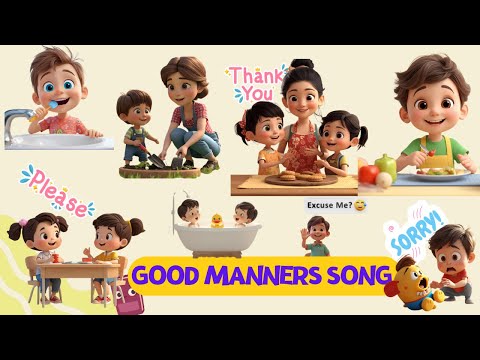 Good Manners Song | Please,Thank you,Sorry,Excuse Me magical words|#goodmannersong