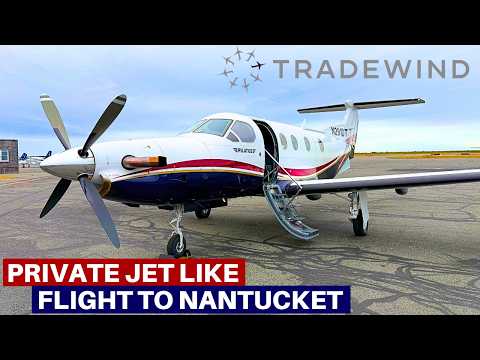 TRADEWIND PILATUS PC-12 | White Plains - Nantucket | Flight Review