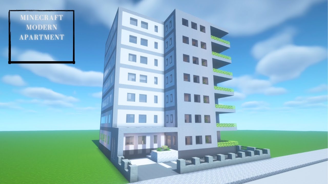 Minecraft Modern Apartment Tutorial | MMT