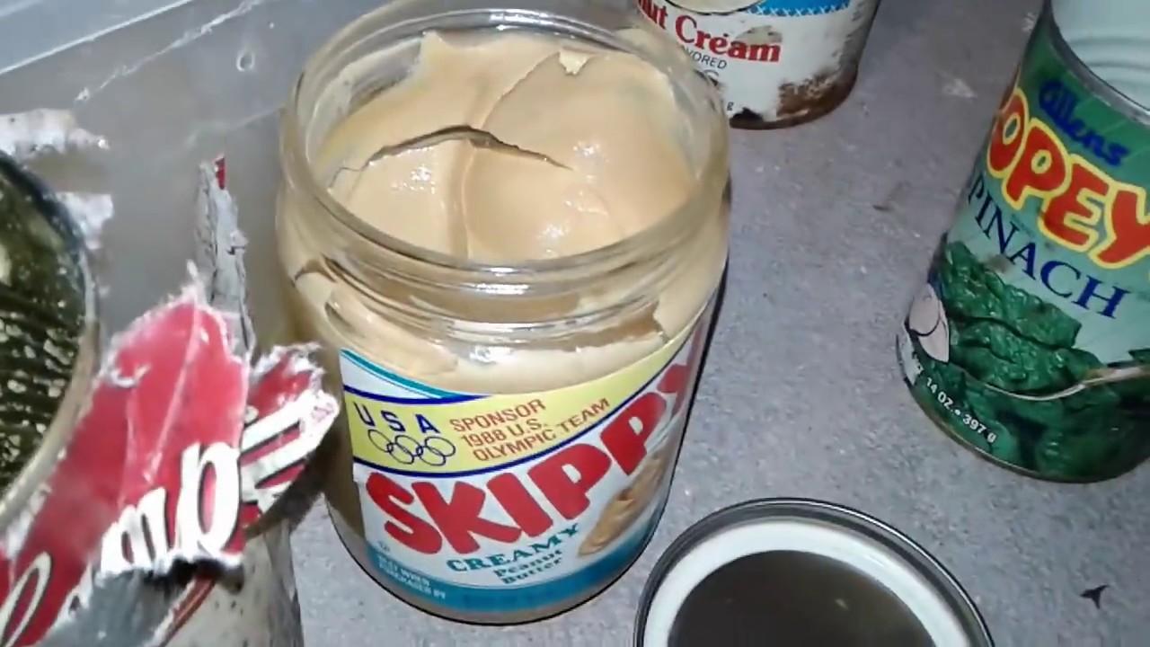 Opening decades-old canned foods