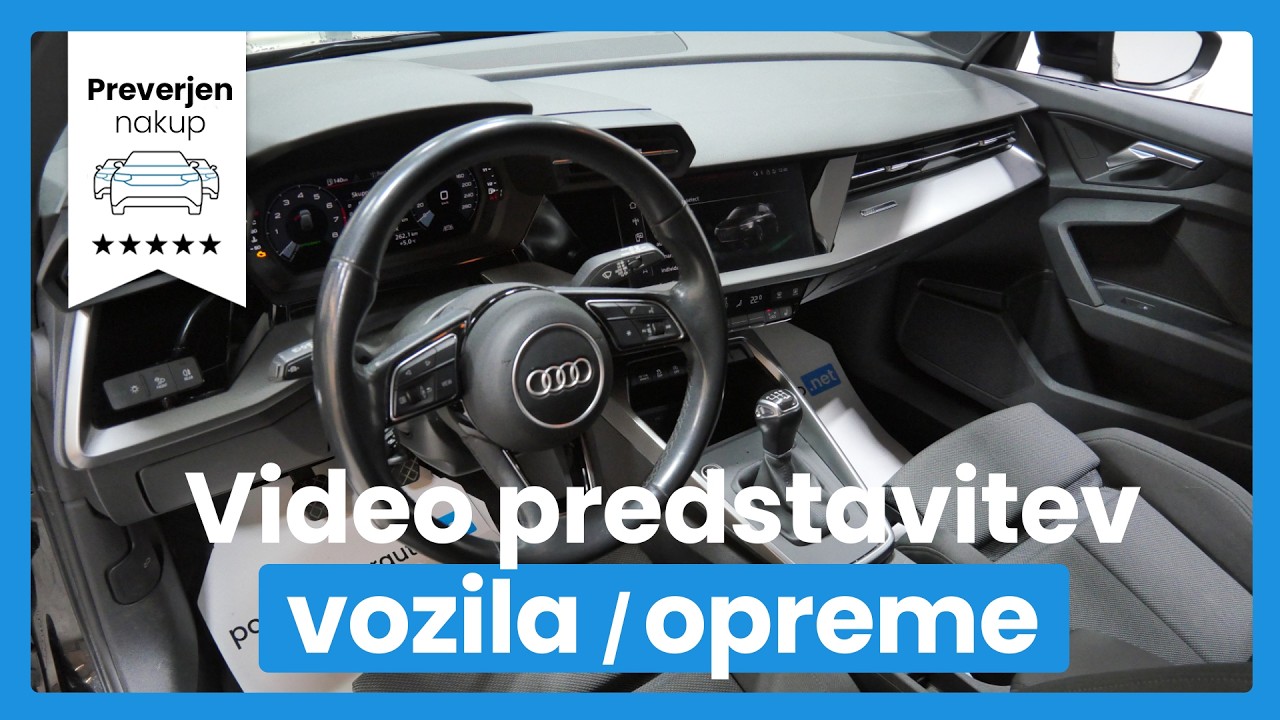 Audi A3 Sportback 35 TFSI - DIG.ŠTEVCI - APP.CONNECT - ACC