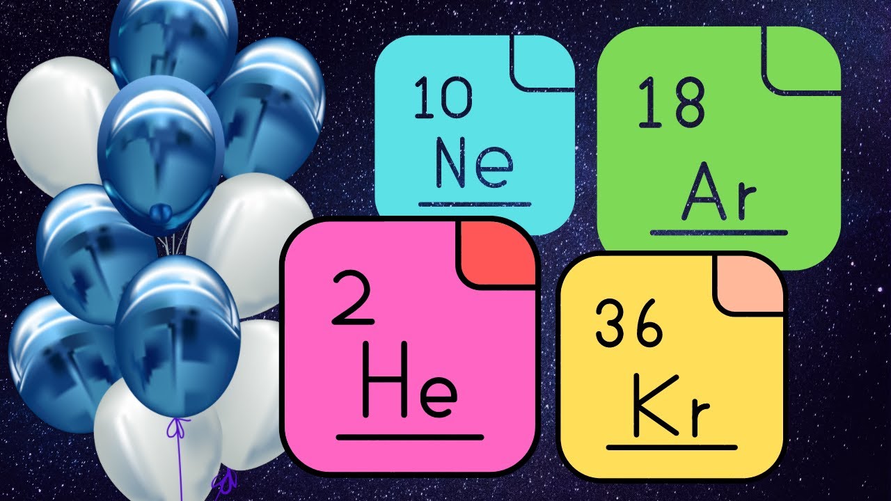 As propriedades dos GASES NOBRES