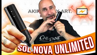 Cheyenne SOL NOVA UNLIMITED Inalámbrica Tattoo | Video Tutorial de Akira Body Art