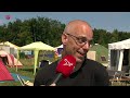 Grasmaaiers hacken op festival
