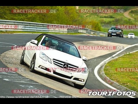 Mercedes-Benz E350 CGI Cabrio auf der Nürburgring Nordschleife