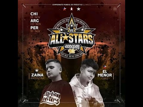 EL MENOR + ZAINA | GOD LEVEL ALL STARS 2vs2