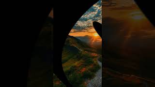 Download lagu Sunset pemandangan alam animasi #shorts mp3