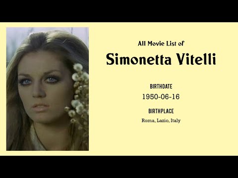 Simonetta Vitelli Movies list Simonetta Vitelli| Filmography of Simonetta Vitelli