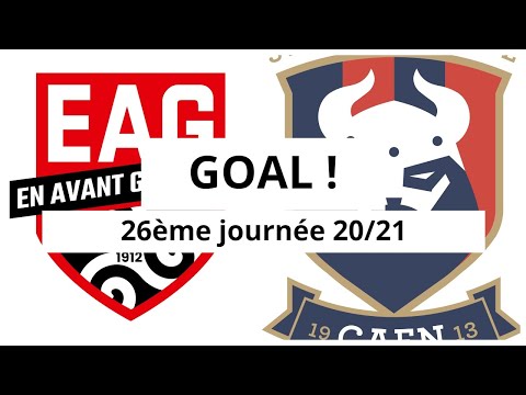 Guingamp - Caen [0-(2)] GOAL 55' (Alexandre Mendy) 26ème journée 2020/21