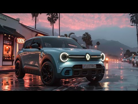 2025 Renault 4 E-Tech electric First Image Unveiled