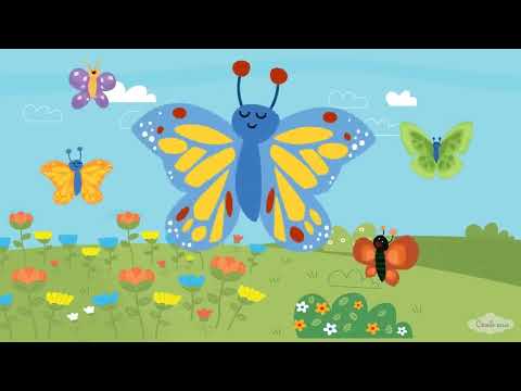 Μια ωραία Πεταλούδα - Κλασικό παιδικό τραγουδάκι- COUNIA BELLA