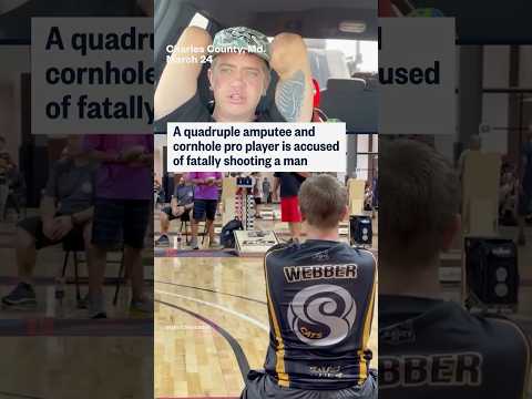 Professional cornhole amputee player accused of murder