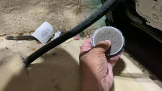 2007 LS460 seat filter replacement.