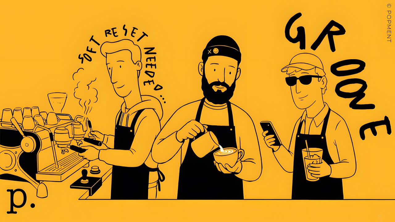 Playlist | 기분 UP 능률 UP 🙌 적당히 신나고 듣기 좋은 경쾌한 그루브 😎 | GROOVE · JAZZHOP | 매장음악 · 카페 · 집중 · 작업 · 노동요