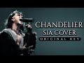 Sia CHANDELIER Cover Male Version ORIGINAL KEY Cover By Corvyx