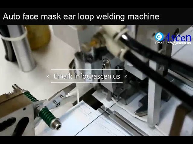 face mask manufacturing ear loop welding machine