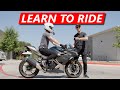 How To Ride A Motorcycle BY YOURSELF For The FIRST Time