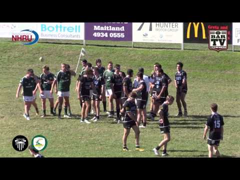 2015 NHRU Round 4 Highlights - Maitland v Merewether Carlton