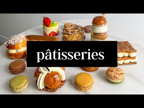 Tarte au citron, chou à la crème, macarons... - PÂTISSERIES - Aprenda francês com Parolerie!