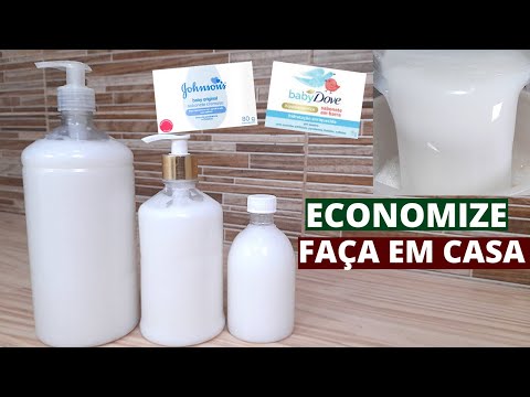 NÃO COMPRE MAIS NO MERCADO  - FAÇA SABONETE LÍQUIDO INFANTIL EM CASA  -  ECONOMIZE OU FATURE MUITO