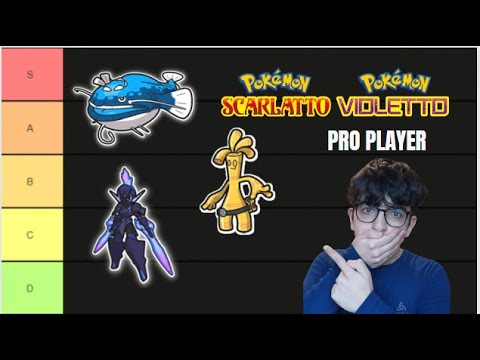 PRO PLAYER Valuta TUTTI i Pokemon GIOCABILI IN COMPETITIVO su Scarlatto e Violetto