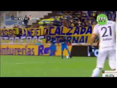 Boca Juniors 2 x 0 Estudiantes LP - Amistoso - Los goles