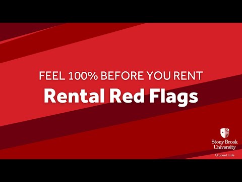 Rental Red Flags,  