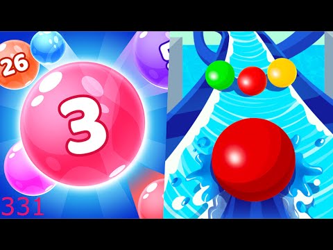 Marble Run 3D-Color Ball Race Vs Color Road High Score Android iOS Gameplay - 331