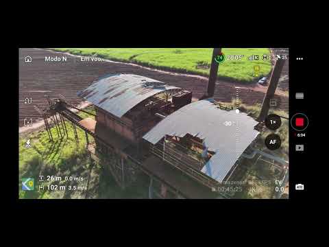 🚁 VOO  COM TELEMETRIA | USINA SANTA RITA ABANDONADA | ALTO ALEGRE - SP | DRONE 