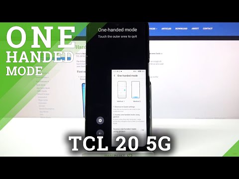 How to Enter One Handed Mode on TCL 20 5G – Activate One Handed Mode